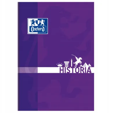 Oxford Brulion Zeszyt Tematyczny Historia A5 90g/m2